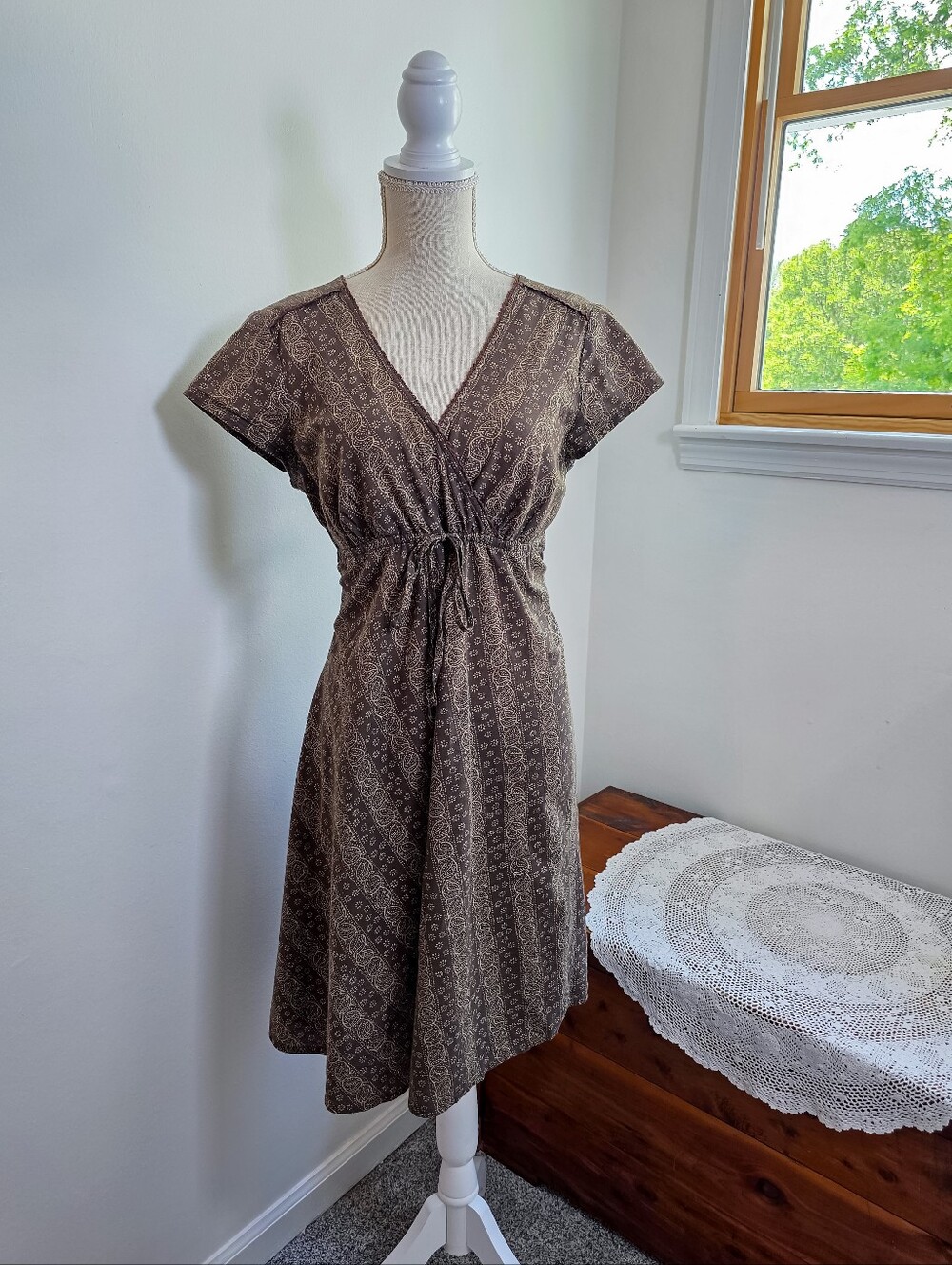 Vintage Y2K Eddie Bauer Boho Earthy Dress
